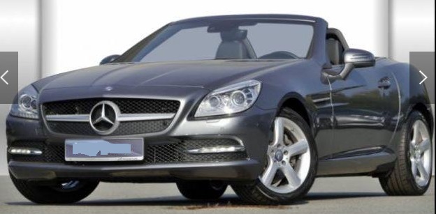 Left hand drive MERCEDES SLK CLASS 200 Navi/ILS/PTS/AIRSCARF/Sitzheizg/LED/17'